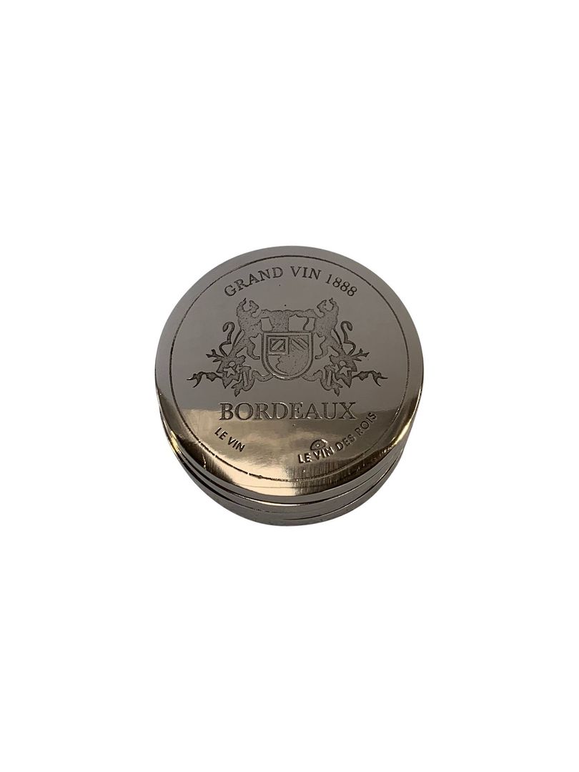 BORDEAUX COASTER SET/4 NICKEL image 4
